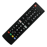 Controle Remoto Para Tv Compatível Led LG Smart Akb75095315