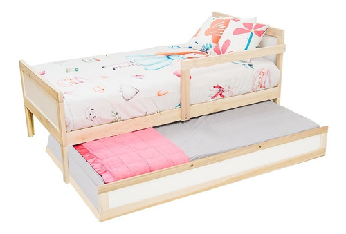 Cama Canguro Individual Doble Nido Para Niños Montessori