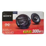 Parlantes Sony Xplod Xs-n1640 4 Vias 300w 6.5  