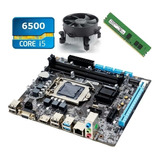 Kit Upgrade Intel I5 6500 / Placa Mãe Intel H110 / Ddr4 8gb