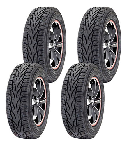 Paquete De 4 Llantas 225/75 R15 Tornel Real 102h