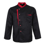 Chamarra De Chef Cuello Mao Uniforme De Chef Camarero Hotel