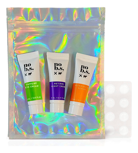 No Bs Skincare Mini Kit (4 Productos Mini Skincare Trial Set