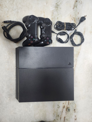 Ps4 500gb + Cables + 2 Joysticks Sony+ Auriculares Gamer