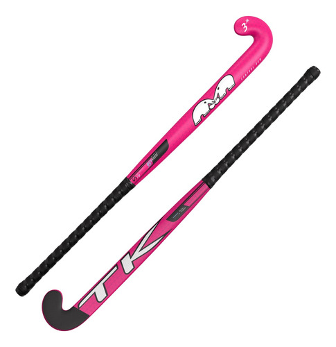 Palo Hockey Tk Junior Control Bow Cesped Fibra De Vidrio