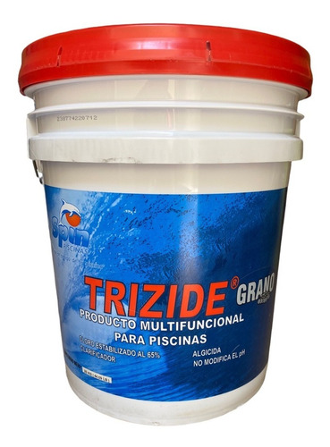 Trizide Granulado 20kg.  Spin  Químico Albercas