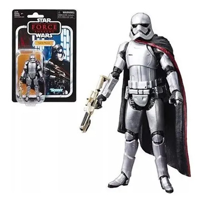 Phasma Captain Vintage Collection Detalles Empaque Mide 10cm | Envío gratis