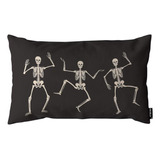 Ekobla Fundas De Almohada Con Diseño De Calavera De Hallowee