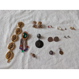 Lote Bojouterie Antigua 80 Y 90 Pulsera Aros Clip Y Agujero 