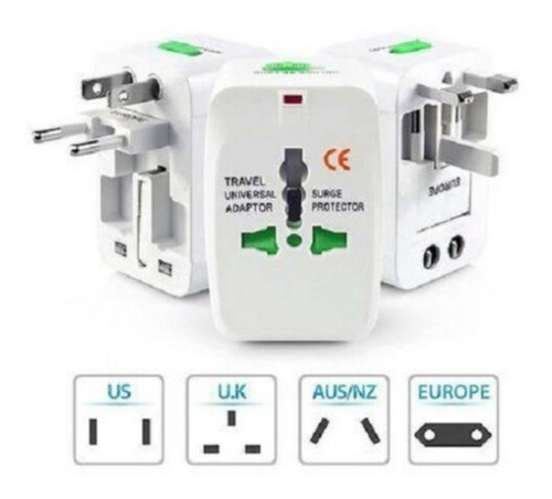 Adaptador Tomada Universal Padrão Europeu Uk Para Brasil