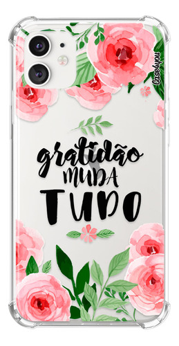 Capa Capinha Personalizada Gratidão Muda Tudo