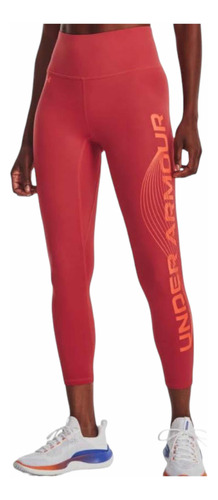 Leggings Under Armour Heat Gear Ankle Crop Motion Coral