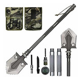 Kepeak Military Folding Shovel Camping Shovel With Tactical 