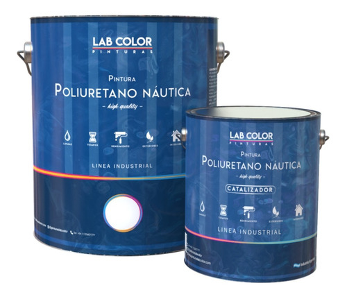 Pintura Náutica De Poliuretano 1.3l Litros