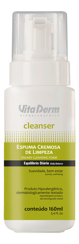 Espuma Cremosa De Limpeza  Cleanser 160g