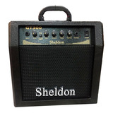 Amplificador Sheldon Gt300 30w Guitarra Cubo Preto Distorção