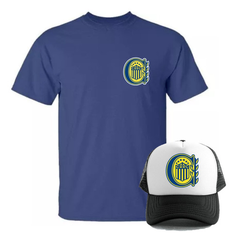 Combo Remera - Gorra - Rosario Central - Futbol Unisex