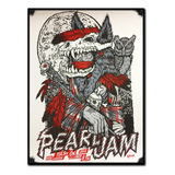 #1177 - Cuadro Vintage 30 X 40 - Pearl Jam Rock No Chapa