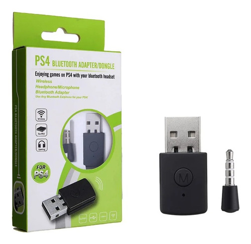 Adaptador Bluetooth Usb P/ Fone De Ouvido Sem Fio Ps4