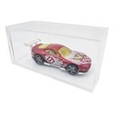 6 Cajas Exhibidor Para Carros Hot Wheels Acrílico Premium