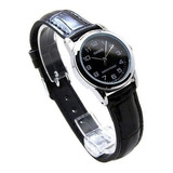 Reloj Casio Dama Ltp-v001l-1b Negro