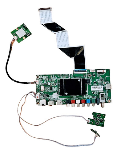 Placa Main Tv Onn Led32gpe6300ui Completa Usada Ok