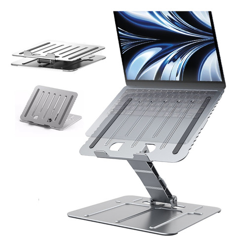 Base Soporte Para Laptop Aluminio Pliegue Portátil
