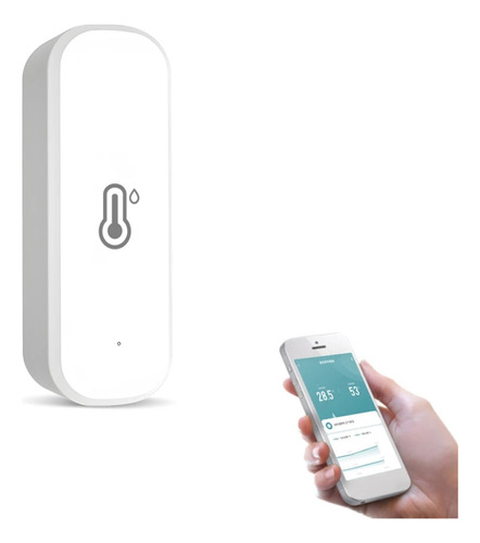 Sensor Temperatura Y Humedad Wifi Tuya Casa Inteligente