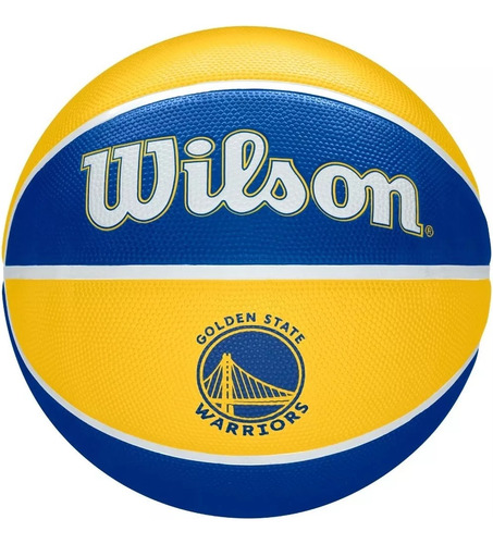 Balón De Baloncesto Wilson Nba Tyde Gs Warriors #7 Amarillo