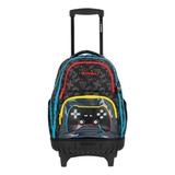 Mochila X Trem Cross 2.0 Con Carro Estampas Escolar Premium