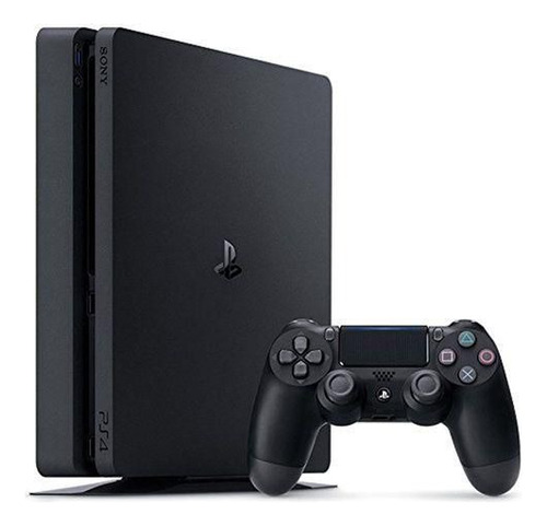 Ps4 Slim 1 Controle 1 Tb Hd 4 G Memória Ram 8 Jogos No Hd + 8 Jogos Digital