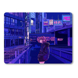 Mouse Pad 23x19 Cod.1111 Chica Anime Retro Wave