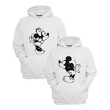Sudaderas Para Parejas Mickey Y Minnie #4(dos Piezas)