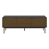 Rack Tv Soma 3 Pt 149,9x41,2x54,3 Negro/walnut