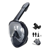 Máscara Mergulho Snorkel Full Face Com Suporte Para Gopro