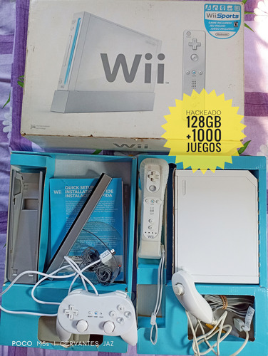 Nintendo Wii Retrocompatible En Caja Liberado 