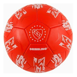 Pelota Futbol Independiente Rojos Nº5 Drb Dribbling Cocida