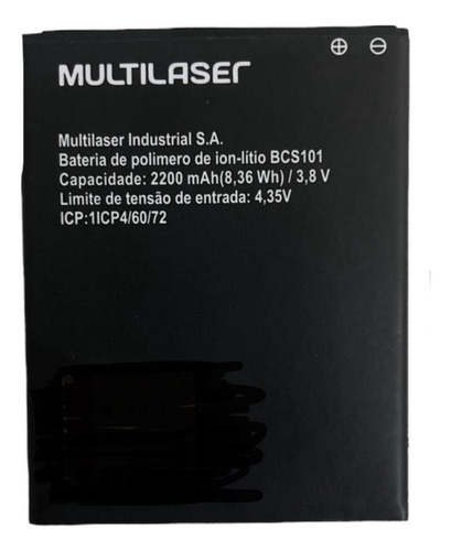 Ba-t-er-ia Original Para Multilaser F Pro S118 Bcs101