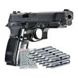 Pistola Co2 Asg Bersa Thunder Pro 10 Garrafas Balines Lubric
