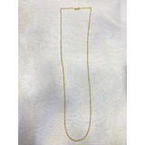 Colar  Em Ouro Amarelo 18k 62 Cm