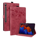 Funda Red Cat For Samsung Galaxy Tab S9 Ultra/s8 Ultra