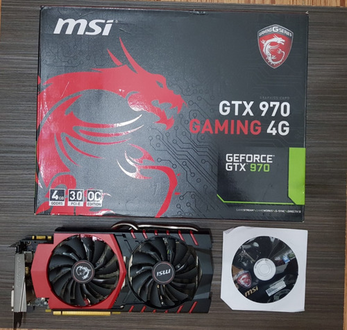 Placa De Video Msi Geforce Gtx 970 Gaming 4gb