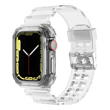 Correa Transparente + Funda Para Apple Watch Ultra 49mm