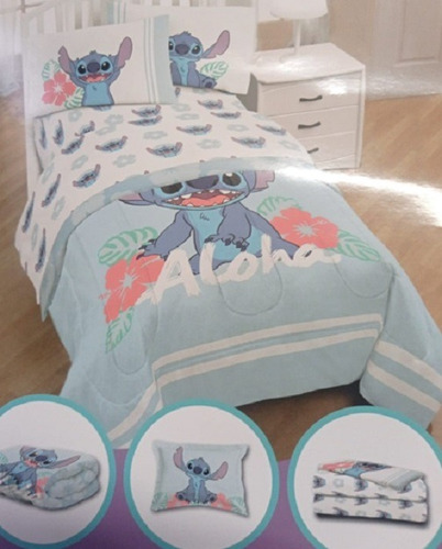 Juego De Cama Individual Con Edredon Niños