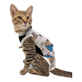 Traje De Recuperacion Para Gato - Unidad a $30723