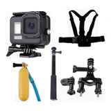 Kit P Gopro Hero 10 9 Estanque Bastão Selfie Boia Sup Guidão