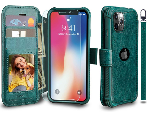 Funda Tipo Billetera Para iPhone 7/8/se Xs Xr 11 12