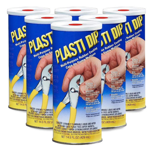 Plasti - Dip 11601-06 14.5 Oz Revestimiento De Goma Color Ro