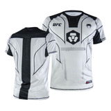 Remera Ufc Venum  Fight Night 2.0 Jersey- Ice Mma 