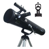 Telescópio Toya Profissional 114mm Super Ploosl + Adp De Cel